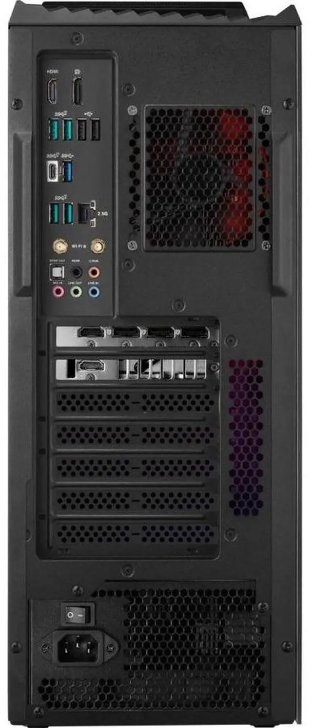 Alt view image 4 of 6 - ASUS ROG Strix GT15 Intel Core i7-12700F 1.60 GHz up to 4.90 GHz 16GB DDR4-SDRAM 512GB PCI Express NVMe 4.0 M.2 SSD GeForce RTX 3060 Windows 11 Home Gaming Desktop - G15CF-BS764