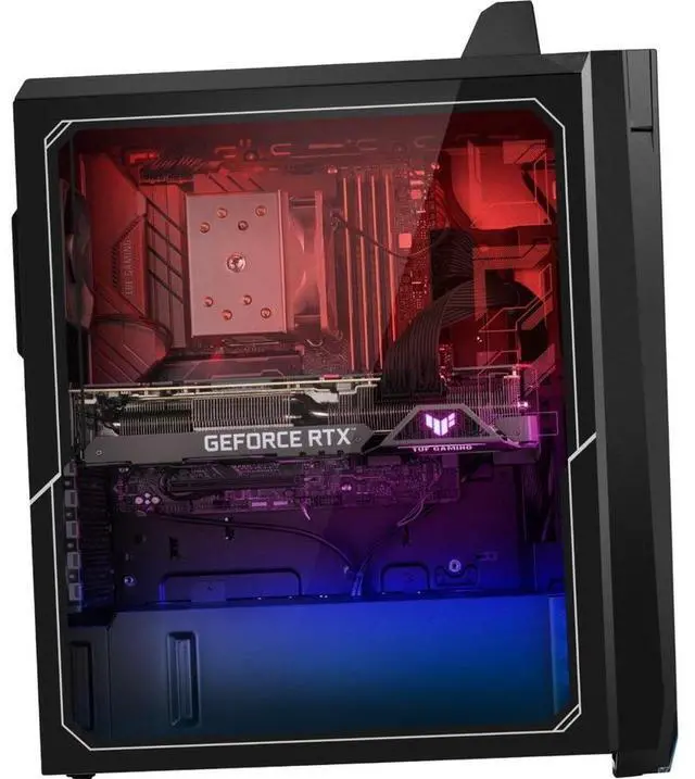 Alt view image 3 of 6 - ASUS ROG Strix GT15 Intel Core i7-12700F 1.60 GHz up to 4.90 GHz 16GB DDR4-SDRAM 512GB PCI Express NVMe 4.0 M.2 SSD GeForce RTX 3060 Windows 11 Home Gaming Desktop - G15CF-BS764
