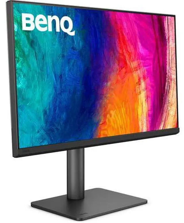 Alt view image 2 of 6 - BenQ PD2706QN 27" QHD IPS 100Hz Monitor 1440p HDR, 5ms, 1000:1, 400 nits, HDMI, DisplayPort & USB-C, KVM & Speakers, Tilt, Swivel, Height Adjustments, VESA