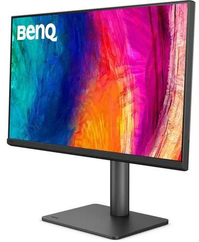 Alt view image 3 of 6 - BenQ PD2706QN 27" QHD IPS 100Hz Monitor 1440p HDR, 5ms, 1000:1, 400 nits, HDMI, DisplayPort & USB-C, KVM & Speakers, Tilt, Swivel, Height Adjustments, VESA