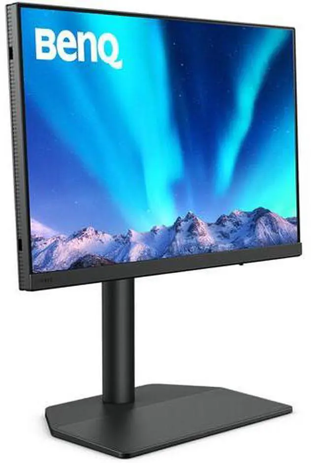 Alt view image 2 of 6 - BenQ PhotoVue SW242Q 24" 2K HDR QHD IPS Monitor 16:10, 5ms GtG, 400 nits, 1000:1, 90W HDMI & DisplayPort USB-C SD Card Reader, TUV Anti-Reflection