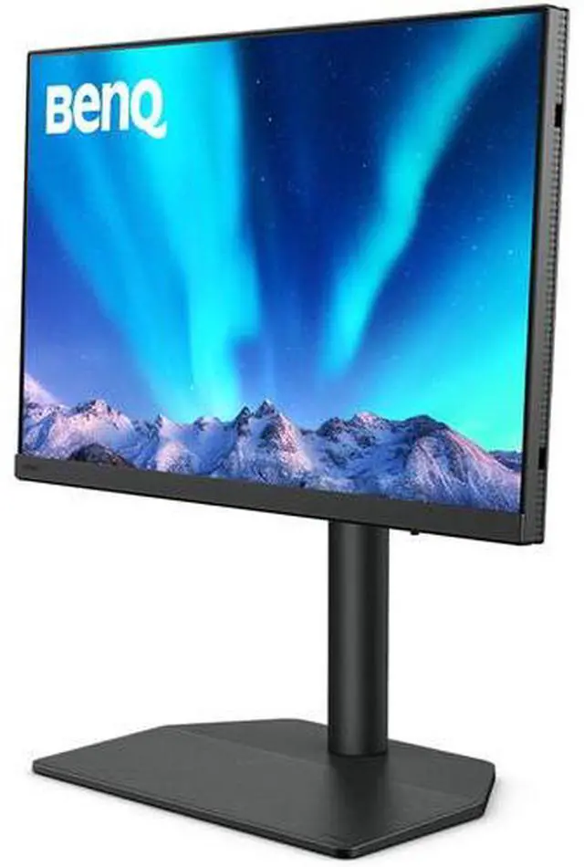 Alt view image 3 of 6 - BenQ PhotoVue SW242Q 24" 2K HDR QHD IPS Monitor 16:10, 5ms GtG, 400 nits, 1000:1, 90W HDMI & DisplayPort USB-C SD Card Reader, TUV Anti-Reflection