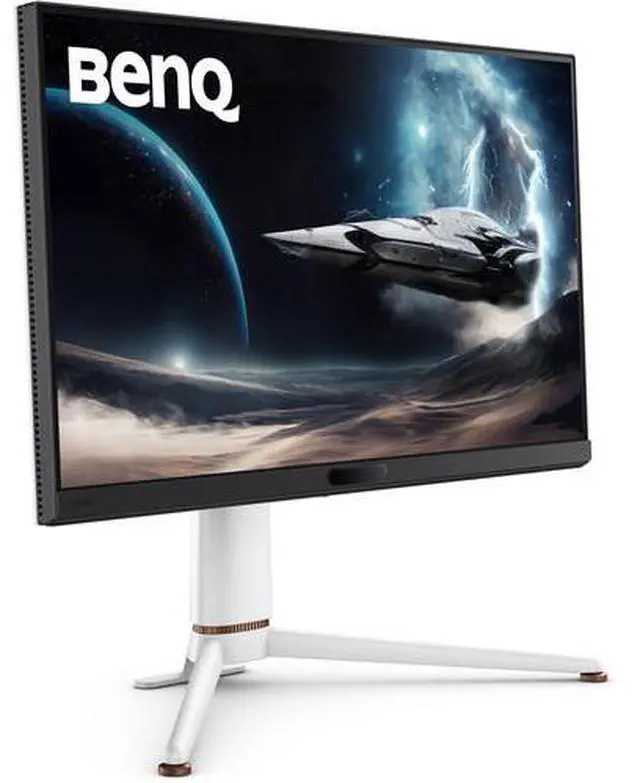 Alt view image 2 of 6 - BenQ MOBIUZ EX271U 27" 4K HDR 165 Hz Gaming Monitor 16:9, 1 ms, Contrast Ratio 1000:1, Brightness 400 nits, HDR10, FreeSync Premium, USB Hub & KVM, HDMI & DisplayPort