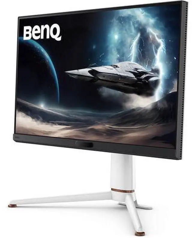 Alt view image 3 of 6 - BenQ MOBIUZ EX271U 27" 4K HDR 165 Hz Gaming Monitor 16:9, 1 ms, Contrast Ratio 1000:1, Brightness 400 nits, HDR10, FreeSync Premium, USB Hub & KVM, HDMI & DisplayPort