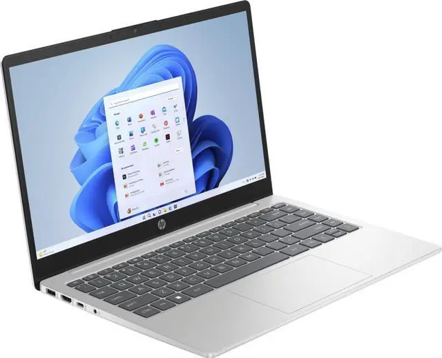 Alt view image 3 of 5 - HP 14-ep1063cl 14" FHD Intel Core 3 100U 1.2 GHz up to 4.7 GHz 12GB DDR4 512GB PCIe NVMe M.2 SSD Intel Graphics Windows 11 Home Laptop, Silver - 9R8T2UA