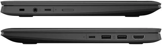 Alt view image 6 of 6 - HP Fortis G10 Chromebook 11" Touch Intel Processor N100 up to 3.4 GHz 8GB RAM 64GB eMMC Intel UHD Graphics ChromeOS Laptop, Black - 9R3B4UT-I518