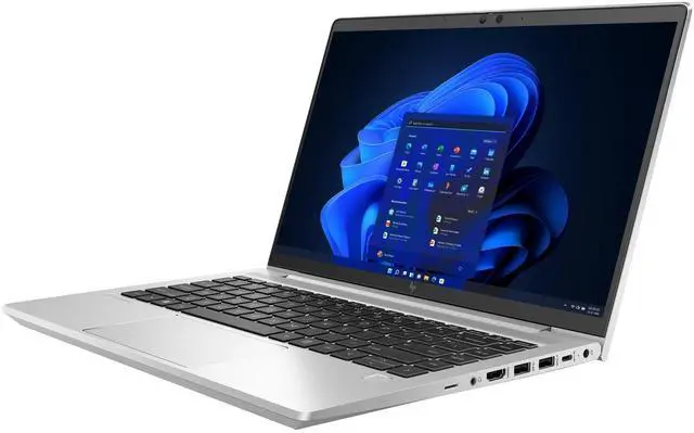 Alt view image 2 of 6 - HP EliteBook 645 G9 14" FHD IPS AMD Ryzen 5 PRO 5675U 2.3 GHz up to 4.3 GHz 8GB DDR4 256GB SSD AMD Radeon Graphics Windows 11 Pro Laptop, Silver - Minor Scratches and Dents