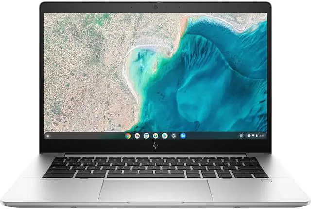 Main image of HP Elite c640 G3 Chromebook Enterprise 14" FHD IPS Intel Core i3-1215U 3.30 GHz up to 4.4 GHz 8GB RAM 256GB PCIe NVMe SSD Intel Iris Xe Graphics Chrome OS Laptop, Silver - 6P3J6UT-I302