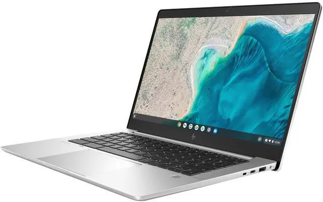 Alt view image 2 of 6 - HP Elite c640 G3 Chromebook Enterprise 14" FHD IPS Intel Core i3-1215U 3.30 GHz up to 4.4 GHz 8GB RAM 256GB PCIe NVMe SSD Intel Iris Xe Graphics Chrome OS Laptop, Silver - 6P3J6UT-I302