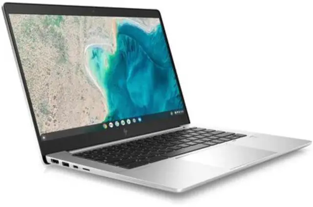 Alt view image 2 of 5 - HP Elite c640 G3 14" FHD IPS Intel Core i3-1215U 3.3 GHz up to 4.4 GHz 8GB RAM 256GB PCIe NVMe SSD Intel Iris Xe Graphics Chrome OS Laptop, Silver - 6P208UT-I402