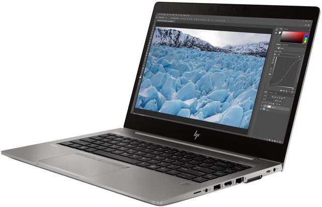 Alt view image 2 of 6 - HP ZBook 14u G6 14" FHD Intel Core i5-8365U 1.6 GHz up to 4.1 GHz 16GB DDR4 256GB PCIe NVMe SSD Intel UHD Graphics 620 Backlit KB, Windows 11 Pro Laptop, Gray - 8QN34UP-I708