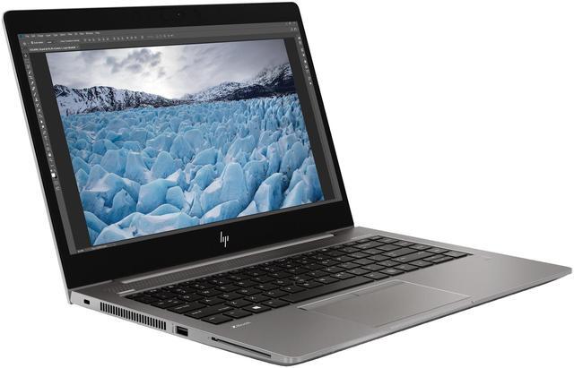 Alt view image 3 of 6 - HP ZBook 14u G6 14" FHD Intel Core i5-8365U 1.6 GHz up to 4.1 GHz 16GB DDR4 256GB PCIe NVMe SSD Intel UHD Graphics 620 Backlit KB, Windows 11 Pro Laptop, Gray - 8QN34UP-I708