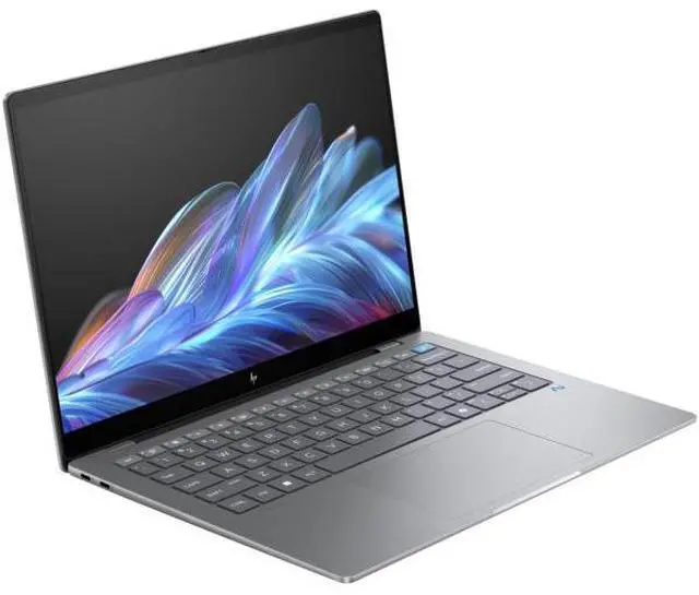 Alt view image 3 of 5 - HP OmniBook X 14-fe0013dx 14" 2.2K Touch Snapdragon X Elite X1E-78-100 up to 3.4 GHz 16GB RAM 1TB PCIe NVMe M.2 SSD Qualcomm Adreno Windows 11 Home Laptop, Silver - A03CDUA