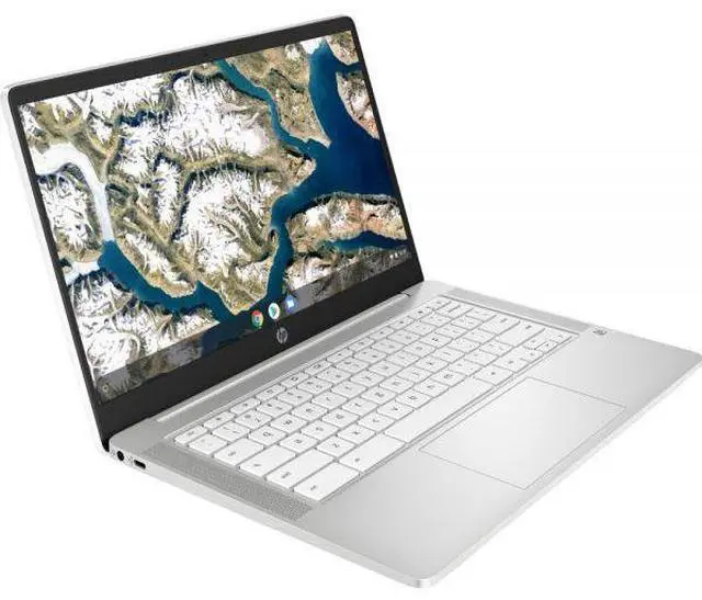 Alt view image 2 of 5 - HP Chromebook 14a-na0122od 14" Intel Pentium Silver N5030 1.10 GHz up to 3.10GHz 4GB 64GB eMMC Intel UHD Graphics 605 Chrome OS Laptop - 4N1B0UA
