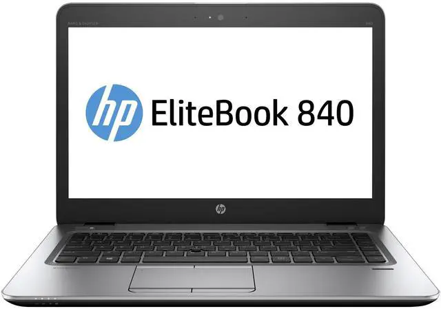 Main image of HP EliteBook 840 G3 14" FHD Intel Core i5-6300U 2.40 GHz up to 3.00 GHz 20GB DDR4-2133 256GB SSD Intel HD Graphics 520 Backlt KB, Windows 11 Pro Laptop, Silver - X7P34EP-I011