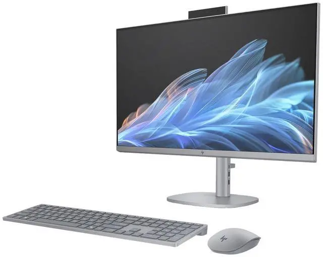 Alt view image 2 of 6 - HP OmniStudio 27-cs0000 27" FHD IPS Intel Core Ultra 5 125H 1.5 GHz up to 4.5 GHz 32GB DDR5 256GB SSD Intel Arc Graphics Windows 11 Home All-in-One Desktop, Meteor Silver - 9T0C0AV-V002