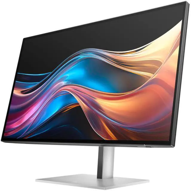 Alt view image 3 of 5 - HP Series 7 Pro 727pq 27" QHD IPS Monitor 16:9, 2000:1, 400 nits, AMD FreeSync Premium, DisplayPort and HDMI, Height Adjust/Tilt/Swivel/Pivot - 8J4D8UT