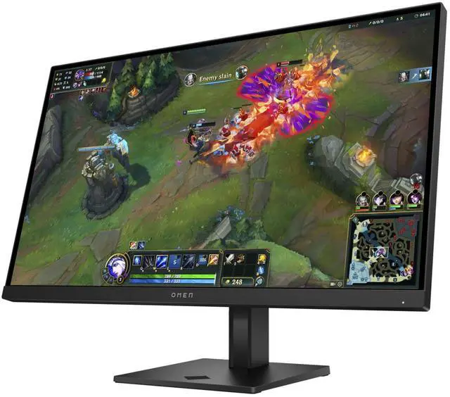 Alt view image 2 of 6 - HP OMEN 27q G2 27" QHD 180Hz Gaming Monitor 16:9, 1000:1, 1ms GtG, AMD FreeSync, Edge-lit, Height Adjustment, DisplayPort & HDMI - AV4H6AA