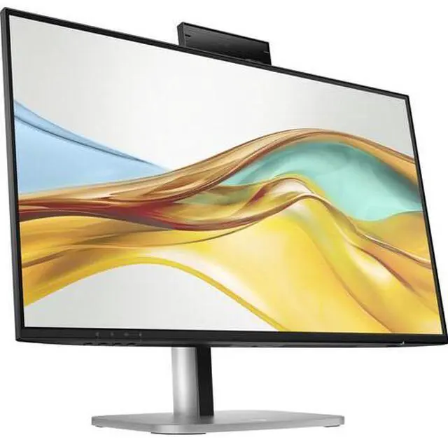 Alt view image 2 of 6 - HP Series 5 Pro 524pm 23.8" FHD IPS Monitor 1080p, 5ms, 1500:1, 350 nits, HDMI & DisplayPort, Tilt, Swivel, Height Adjustment, KVM Switch - 9E0G9UT