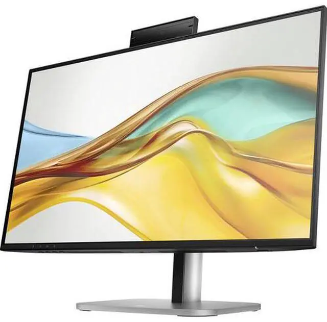 Alt view image 3 of 6 - HP Series 5 Pro 524pm 23.8" FHD IPS Monitor 1080p, 5ms, 1500:1, 350 nits, HDMI & DisplayPort, Tilt, Swivel, Height Adjustment, KVM Switch - 9E0G9UT