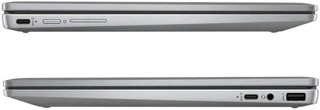 Alt view image 13 of 20 - HP Chromebook x360 14b-cd0010nr  14" FHD Intel Core i3-N305 0.8 GHz up to 3.8 GHz 8GB RAM 128GB UFS Intel UHD Graphics ChromeOS Laptop, Mineral Silver - 9P989UA