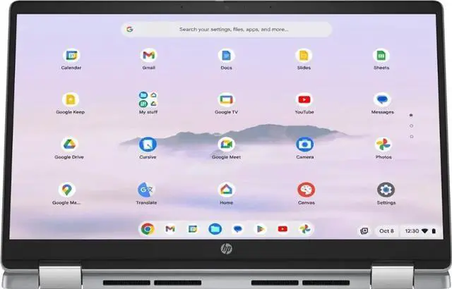 Alt view image 3 of 5 - HP Chromebook x360 14b-cd0135cl 14" FHD Touch Intel Core i3-N305 0.8 GHz up to 3.8 GHz 8GB RAM 256GB UFS Intel UHD Graphics Chrome OS Laptop - B87YLUA