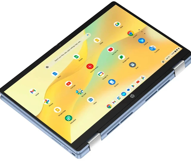 Alt view image 3 of 5 - HP Chromebook x360 14b-cd0046tg 14" Intel Processor N200 4GB RAM 128GB UFS Intel UHD Graphics ChromeOS Laptop - 9P1T9UA