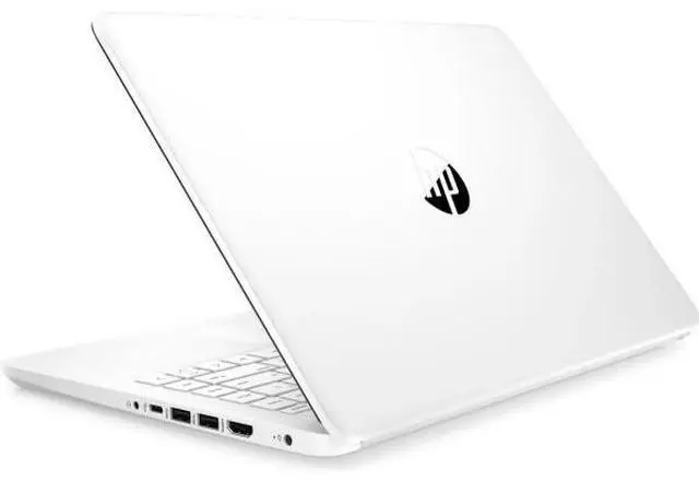 Alt view image 4 of 4 - HP 14-dq0802ds 14" Intel Celeron N4120 1.1 GHz up to 2.6 GHz 4GB DDR4 64GB eMMC Intel UHD Graphics Windows 11 Home Laptop, White - A9ET4UA