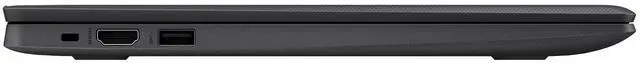 Alt view image 6 of 6 - HP Chromebook 14 G6 14" Intel Celeron N4020 1.1 GHz up to 2.8 GHz 4GB RAM 32GB eMMC Intel UHD Graphics 600 ChromeOS Laptop, Gray - 1A715UT