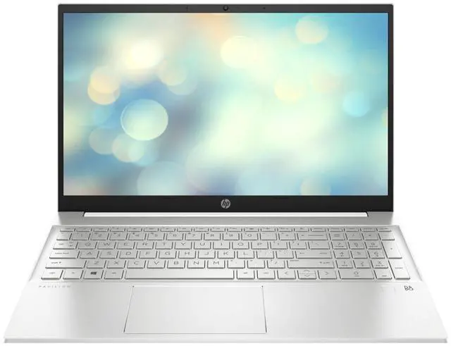 Main image of HP Pavilion 15t-eg300 15.6" FHD Intel Core i5-1335U 1.3 GHz up to 4.6 GHz 8GB DDR4 256GB PCIe NVMe M.2 SSD Intel Iris Xe Graphics Windows 11 Home Laptop, Silver - 78G37AV-I011
