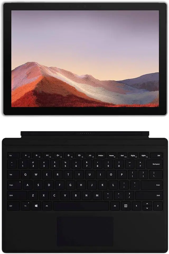 Alt view image 3 of 5 - Microsoft Surface Pro 7+ 12.3 PixelSense Intel Core i5-1135G7 2.40 GHz 8GB SDRAM 256GB SSD Intel Iris Xe Graphics Windows 11 Pro Laptop, Black - Minor Scratches and Dents