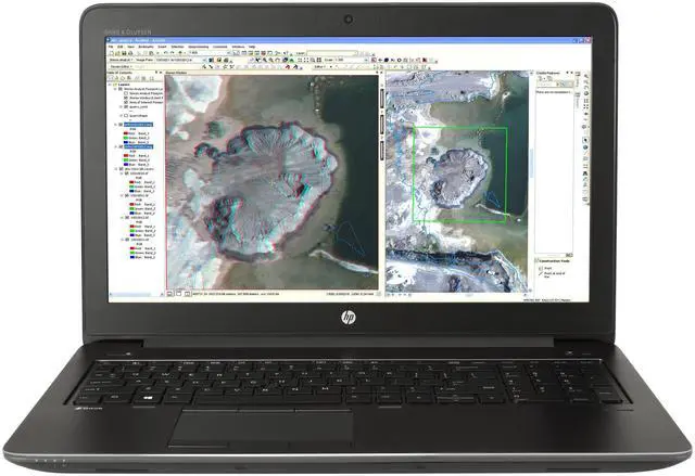 Main image of HP ZBook 15 G3 Mobile Workstation 15.6" FHD Intel Xeon E3-1545M v5 2.9 GHz 32GB DDR4 512GB SSD Intel Iris Pro P580 Windows 11 Pro Laptop, Gray, Minor Scratches and Dents