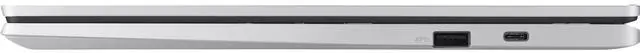 Alt view image 5 of 5 - ASUS Chromebook CX1 14" Intel Celeron N4500 1.1 GHz up to 2.8 GHz 4GB RAM 64GB eMMC Intel UHD Graphics ChromeOS Laptop, Silver - CX1400CKA-WS01-CB