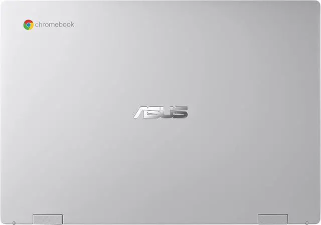 Alt view image 6 of 6 - ASUS Chromebook CX1 14.0" FHD Intel Celeron N5100 1.1 GHz up to 2.8 GHz 4GB RAM 64GB eMMC Intel UHD Graphics ChromeOS Laptop, Silver - CX1400CKA-SS01-CB