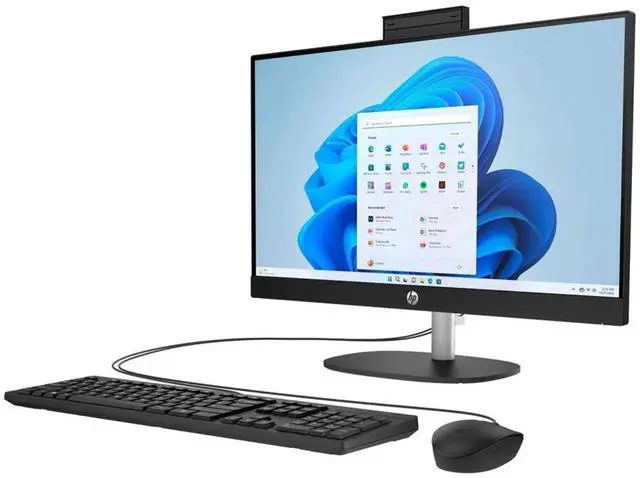 Alt view image 3 of 4 - HP 27-cr0000a 27" FHD IPS AMD Ryzen 3 7320U 2.4 GHz up to 4.1 GHz 8GB DDR4 1TB PCIe NVMe M.2 SSD AMD Radeon Graphics Windows 11 Home All-in-One Desktop, Black - 947Q9AV-V002
