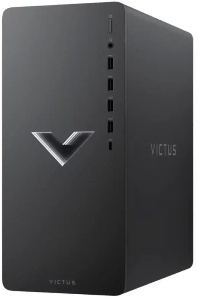 Alt view image 3 of 3 - HP VICTUS 15L TG02-0039 Gaming Desktop AMD Ryzen 5 5600G 3.90GHz up to 4.40GHz 8GB DDR4-3200 256GB PCIe NVMe M.2 SSD NVIDIA GeForce RTX 3060 Windows 11 Home - 575R0AA