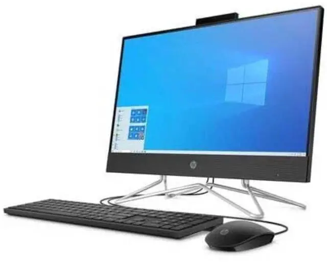 Alt view image 2 of 4 - HP 22-df1511la 21.5" FHD IPS Intel Core i3-1115G4 3.0 GHz up to 4.1 GHz 8GB DDR4 256GB PCIe NVMe M.2 SSD Intel UHD Graphics Windows 11 Home All-in-One Desktop, Black - 69K86LA