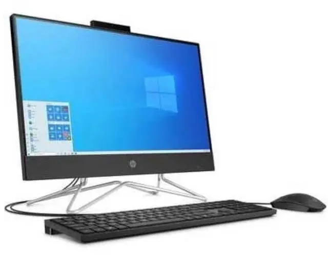 Alt view image 3 of 4 - HP 22-df1511la 21.5" FHD IPS Intel Core i3-1115G4 3.0 GHz up to 4.1 GHz 8GB DDR4 256GB PCIe NVMe M.2 SSD Intel UHD Graphics Windows 11 Home All-in-One Desktop, Black - 69K86LA