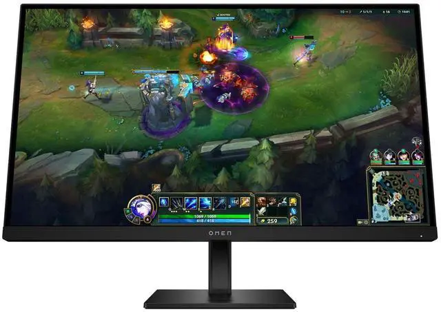 Main image of HP OMEN 27" FHD 180Hz Gaming Monitor 16:9, 1ms, 400 nits, Height adjustable, Pivot, Tilt, Anti-glare, HDMI and DisplayPort, Black - AV4K1AA