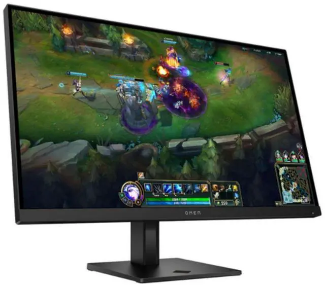 Alt view image 3 of 6 - HP OMEN 27" FHD 180Hz Gaming Monitor 16:9, 1ms, 400 nits, Height adjustable, Pivot, Tilt, Anti-glare, HDMI and DisplayPort, Black - AV4K1AA