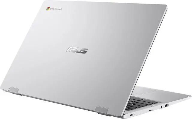 Main image of ASUS Chromebook CX1 15.6" FHD Intel Celeron N4500 1.1 GHz up to 2.8 GHz 8GB 64GB eMMC Intel UHD Graphics Chrome OS Laptop, Silver - CX1500CKA-DH01-CB