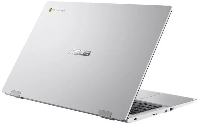Alt view image 5 of 6 - ASUS Chromebook CX1 15.6 FHD Intel Celeron N5100 1.1 GHz up to 2.8 GHz 4GB 64GB Intel UHD Graphics Chrome OS Laptop, Silver - CX1500CKA-DH02-CB