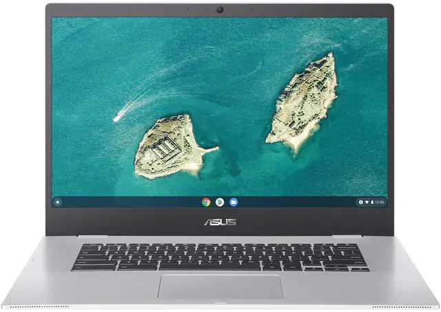 Main image of ASUS Chromebook CX1 15.6" FHD Intel Celeron N3350 1.1 GHz up to 2.4 GHz 8GB 64GB eMMC Intel HD Graphics 500 Chrome OS Laptop, Silver - CX1500CNA-BB01-CB