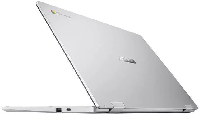 Alt view image 4 of 5 - ASUS Chromebook CX1 15.6" FHD Intel Celeron N3350 1.1 GHz up to 2.4 GHz 8GB 64GB eMMC Intel HD Graphics 500 Chrome OS Laptop, Silver - CX1500CNA-BB01-CB