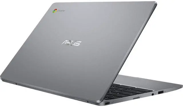 Alt view image 4 of 5 - ASUS Chromebook CX22NA 11.6" Intel Celeron N3350 1.1GHz up to 2.4GHz 4GB 32GB eMMC Intel UD Graphics 500 Chrome OS Laptop, Gray - CX22NA-211.BB01