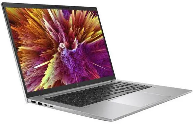 Alt view image 3 of 6 - HP ZBook Firefly 14 G10 14" WUXGA IPS Intel Core i5-1350P 1.9 GHz up to 4.7 GHz 16GB DDR5 256GB PCIe NVMe SSD Intel Iris Xe Graphics Windows 11 Pro Laptop, Silver - 7Z1A6UT