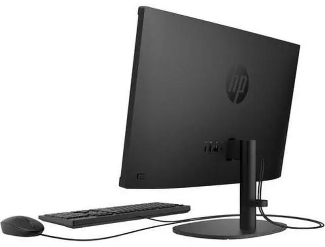 Alt view image 5 of 6 - HP 22-DG0020 21.45" FHD Intel N100 0.7 GHz up to 3.40 GHz 8GB DDR5-4800 256GB NVMe M.2 SSD Intel UHD Graphics Windows 11 Home All-in-One Desktop, Black, Minor scratches and dents - 9D083AA