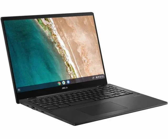 Alt view image 3 of 6 - ASUS Chromebook Flip CX5 16" WUXGA Touch Intel Core i5-1235U 1.3 GHz up to 4.4 GHz 16GB RAM 128GB SSD Intel Iris Xe Graphics Chrome OS Laptop, Mineral Gray - CX5601FBA-DS51T-CB