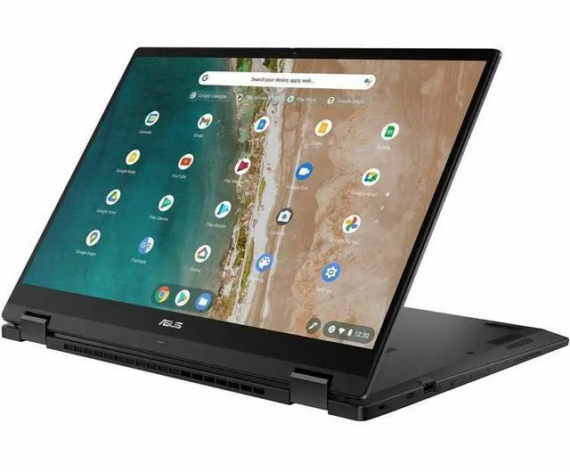 Alt view image 2 of 6 - ASUS Chromebook Flip CX5 16" WUXGA Touch Intel Core i5-1235U 1.3 GHz up to 4.4 GHz 16GB RAM 128GB SSD Intel Iris Xe Graphics Chrome OS Laptop, Mineral Gray - CX5601FBA-DS51T-CB