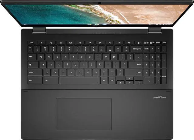 Alt view image 5 of 6 - ASUS Chromebook Flip CX5 16" WUXGA Touch Intel Core i5-1235U 1.3 GHz up to 4.4 GHz 16GB RAM 128GB SSD Intel Iris Xe Graphics Chrome OS Laptop, Mineral Gray - CX5601FBA-DS51T-CB